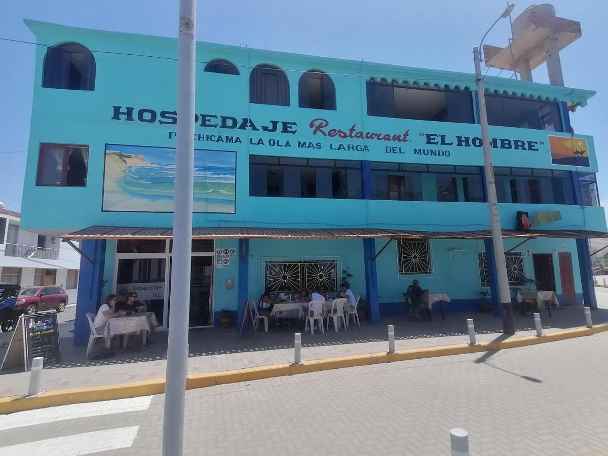 Hospedaje Restaurante El Hombre Puerto Chicama Eksteriør billede