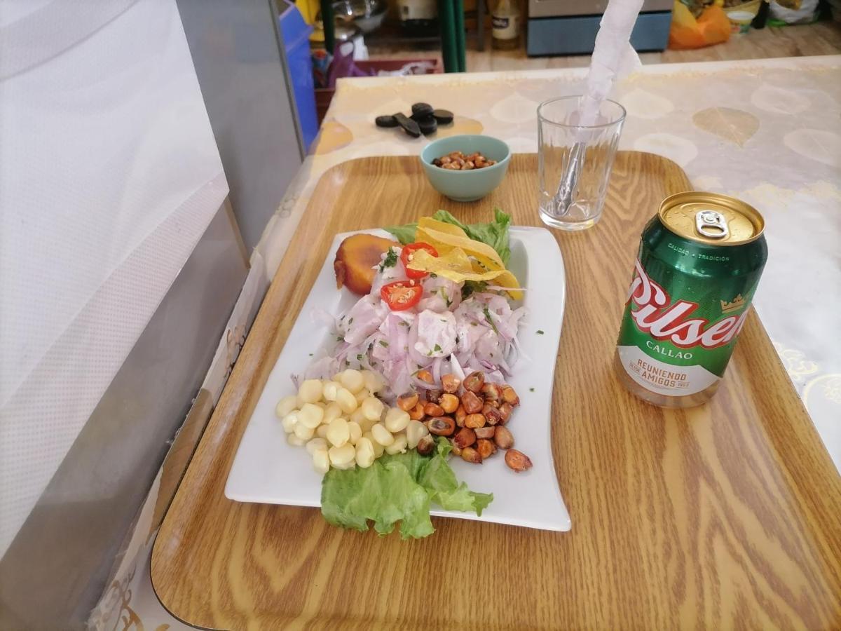 Hospedaje Restaurante El Hombre Puerto Chicama Eksteriør billede